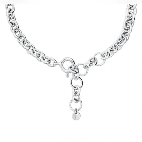 (Michael Kors Women's Stainless SteelChain Bracelet with Crystal Accents
